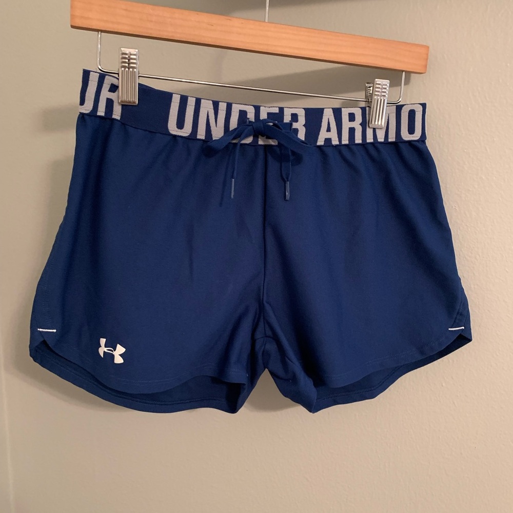 Under Armour blue shorts